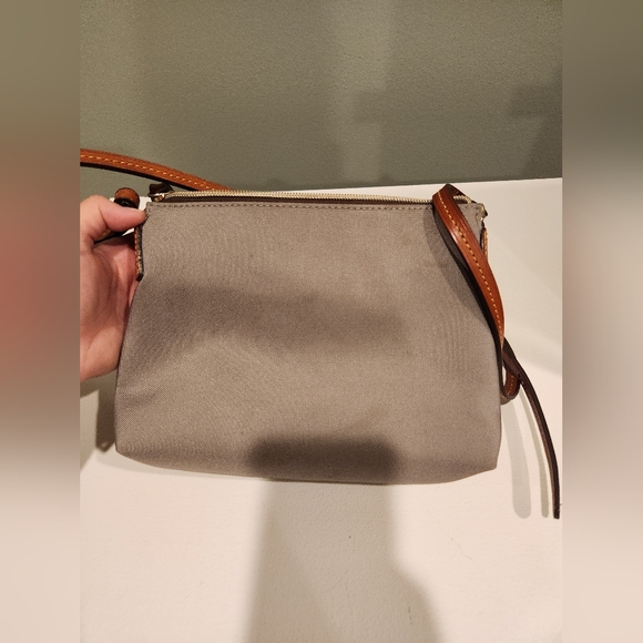 Dooney & Bourke Elephant Gray Nylon Crossbody - Picture 15 of 16